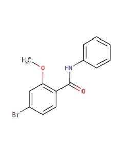Astatech 4-BROMO-2-METHOXY-N-PHENYLBENZAMIDE; 25G; Purity 95%; MDL-MFCD18087700